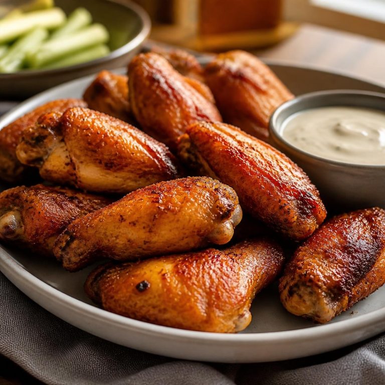 Easy Halal Air Fryer Chicken Wings (Ultra Crispy & Fast)