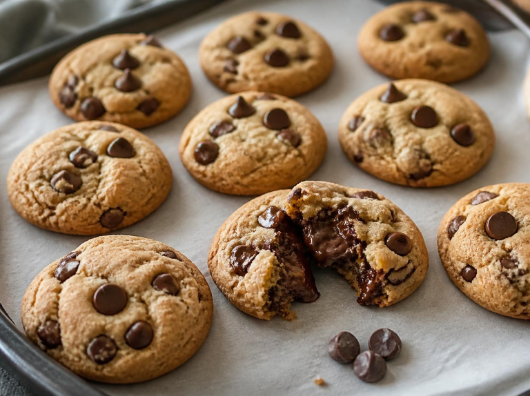 10-Minute Air Fryer Chocolate Chip Cookies