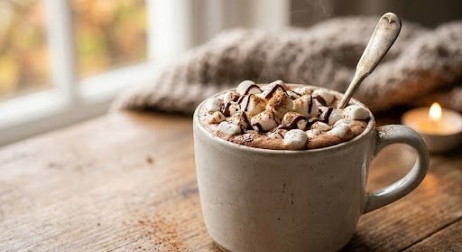 5-Minute Creamy Hot Chocolate with Marshmallows